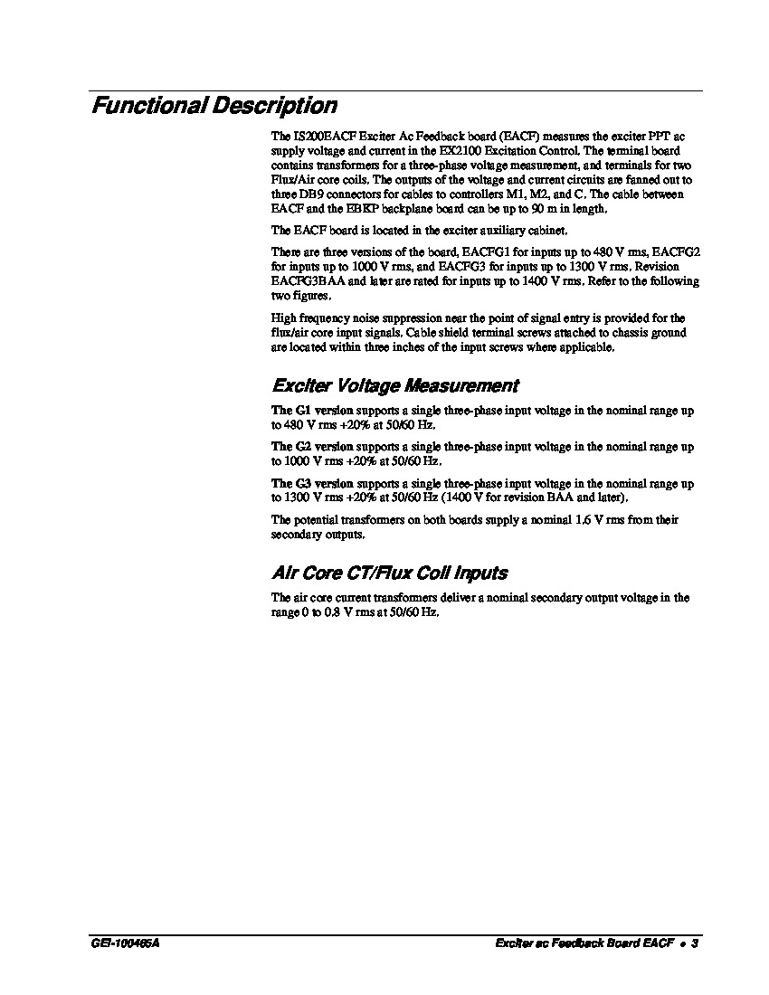 First Page Image of IS200EACFG3B GEI-100465 General Electric Data Sheet.pdf